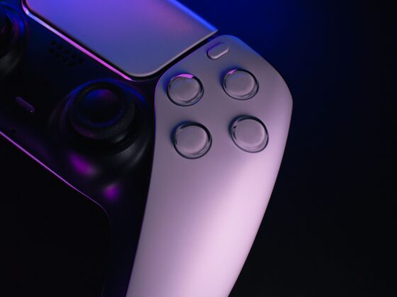Gaming controller representing the PlayStation CAT claim litigation.